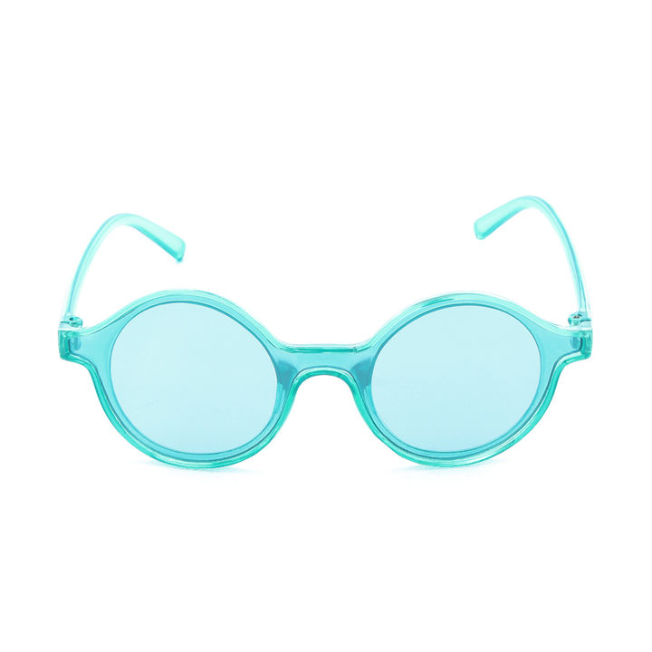 Buy Crystal Round Frame Sunglass Sky Blue Online 337 Hopscotch