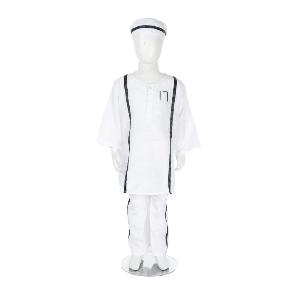 

prisoner thief community helper kids fancy dress costume costume contents