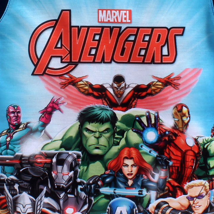 Buy Marvel Avengers Print Half Sleeves Navy T Shirt Online 380 Hopscotch