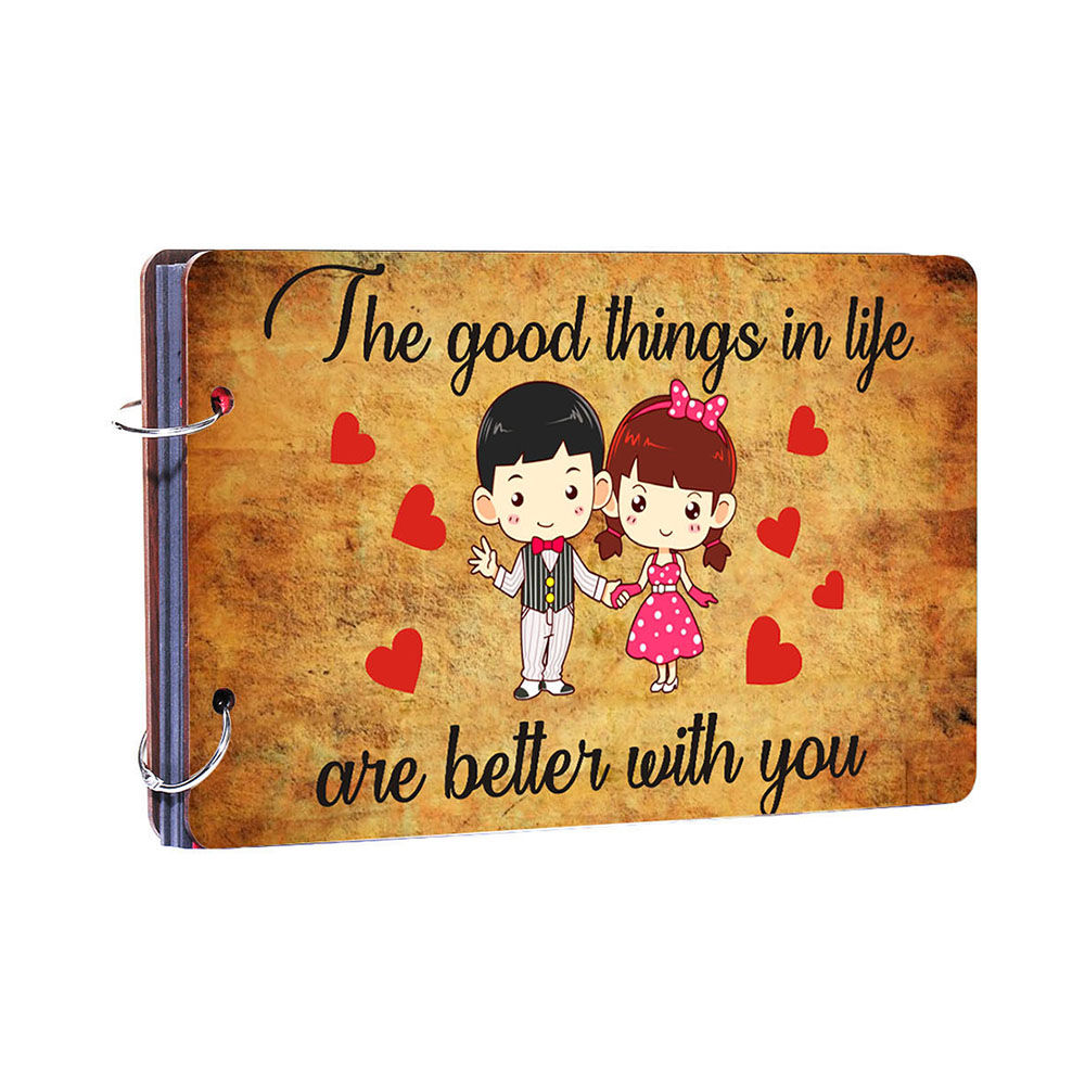 Buy Good Things In Life Are Better With You Photo Album Brown Online 499 Hopscotch