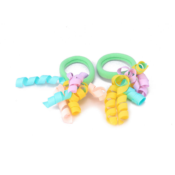 Buy Trendy Hair Ties One Size Ponytail Holder Set Of 2