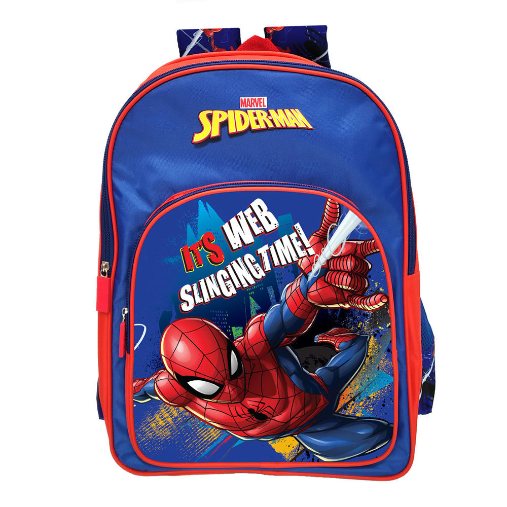 

this spiderman attractive school bag is tailored keeping in mind