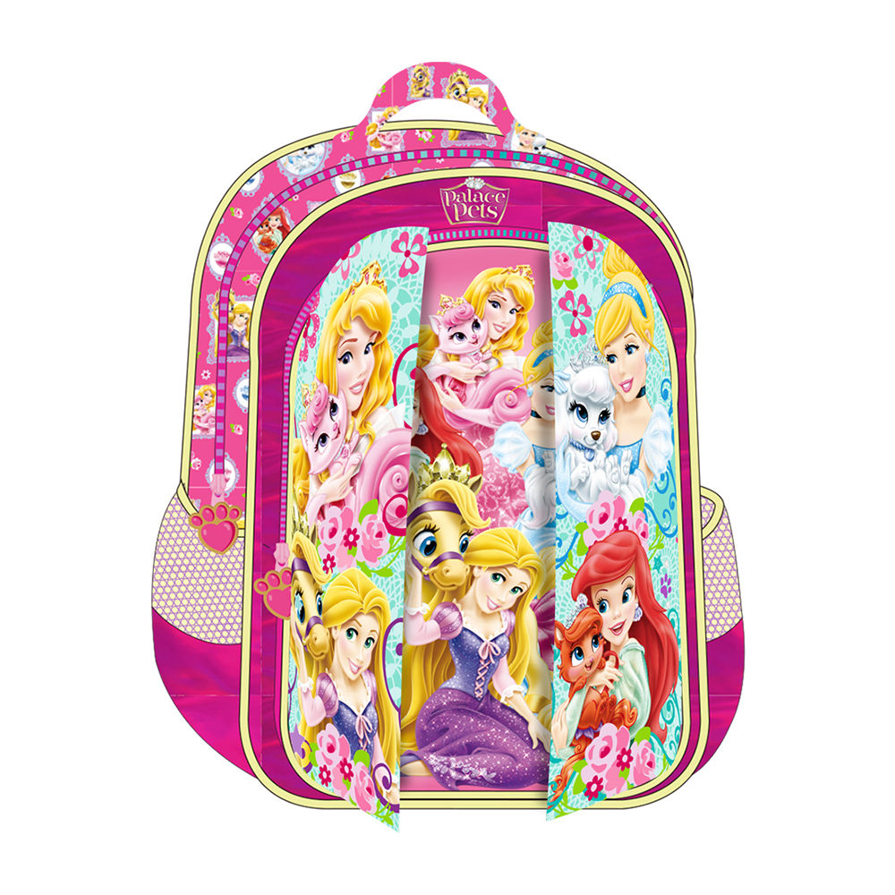 Disney Princess Girl's 16 Inch School Backpack Bag (One Size, Purple/P–  backpacks4less.com