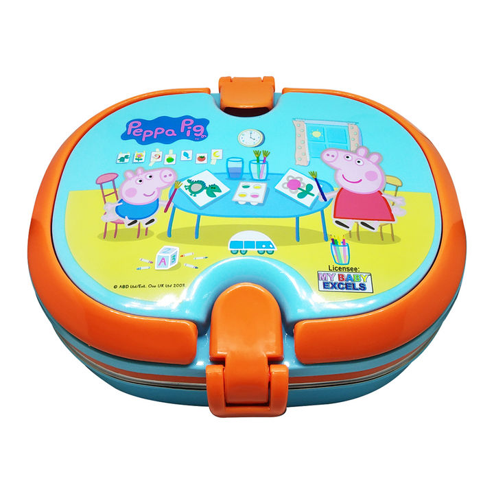 Buy Peppa George Pig Blue Orange Lunch Box Online 490 Hopscotch Lunch boxes from vaya come in attractive colors and themes to go with just like how adults want to flaunt the latest phone or fashion clothing, teens want the latest from pencil. hopscotch