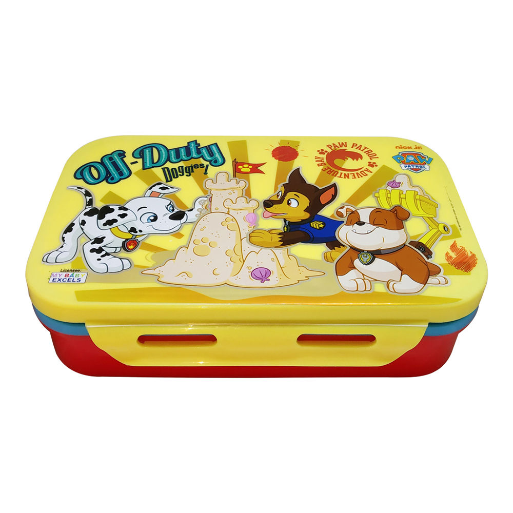 

paw patrol off duty steel lunch box