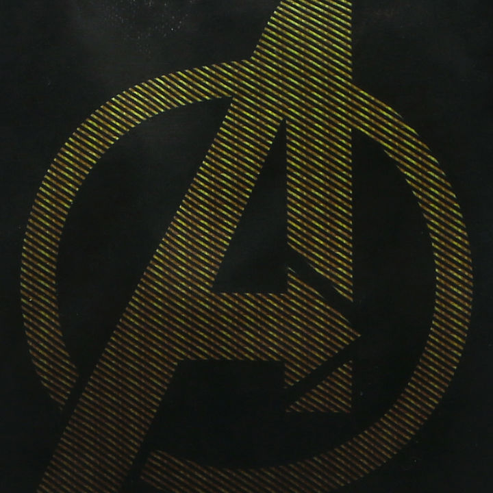 Buy Marvel Avengers End Game Logo Black Half Sleeves T Shirt