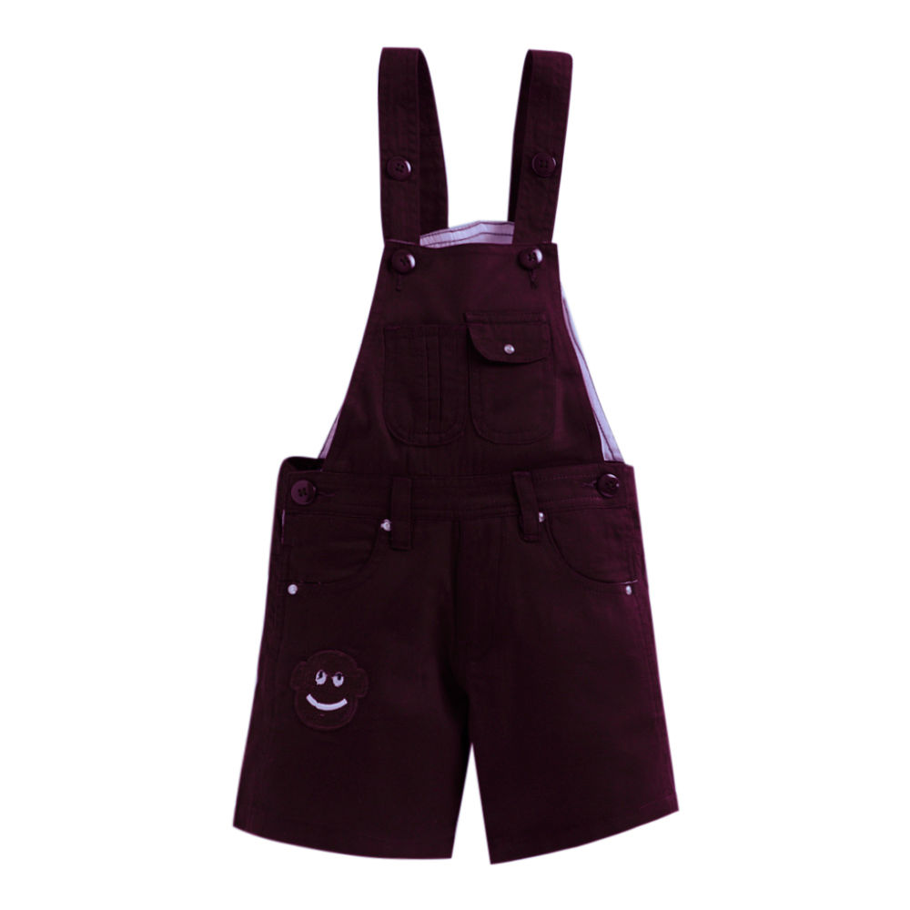 maroon dungaree