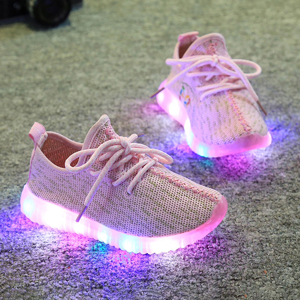 Buy Cool Pink LED Sneakers online 