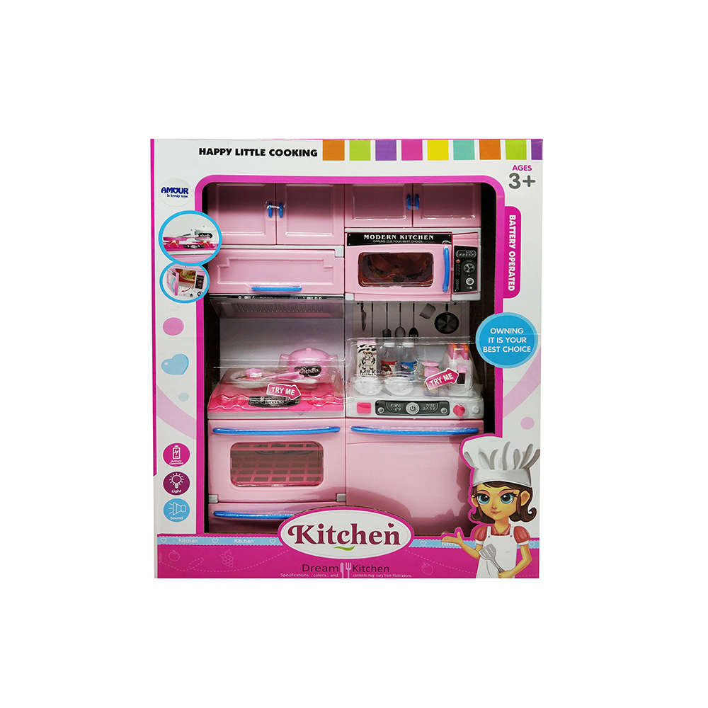 Shop Online Pretend Play Cooking Modern Kitchen Appliance Play Set Toy