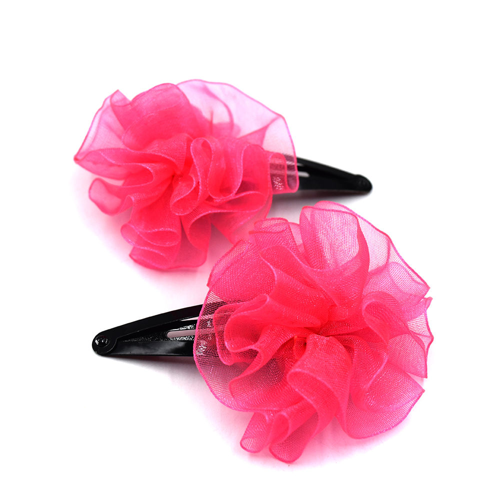 fuchsia flower hair accessories