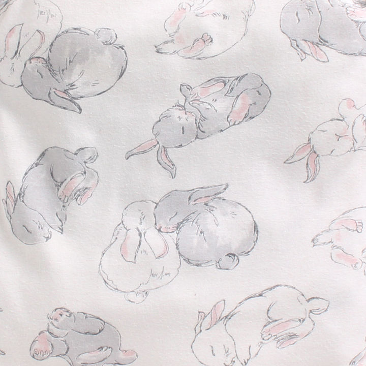 Shop Online Off White Rabbit Printed Cami Slip And Pink Printed Cami Slip Pack Of 2 At 249