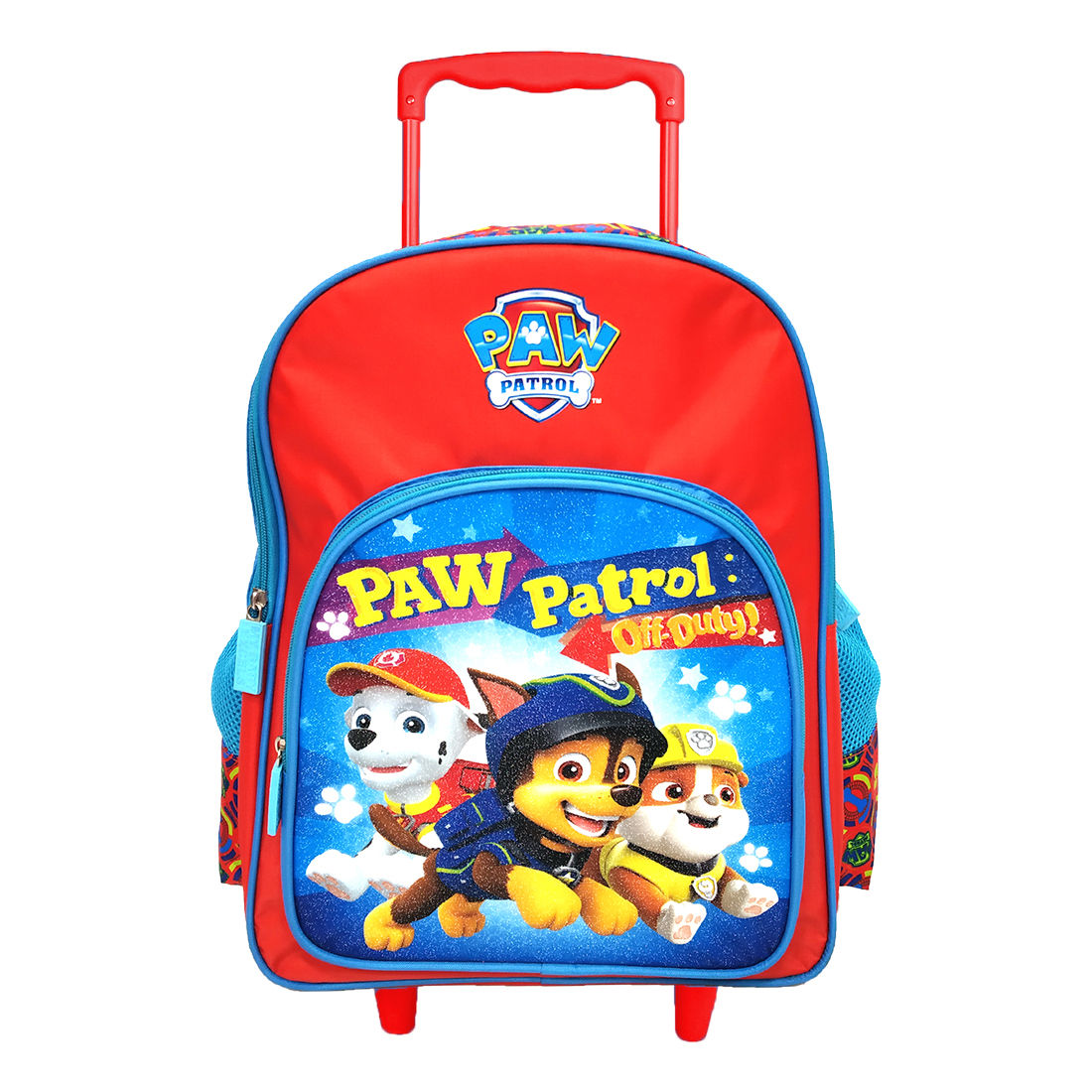 

paw patrol blue red school bag 36 cm t