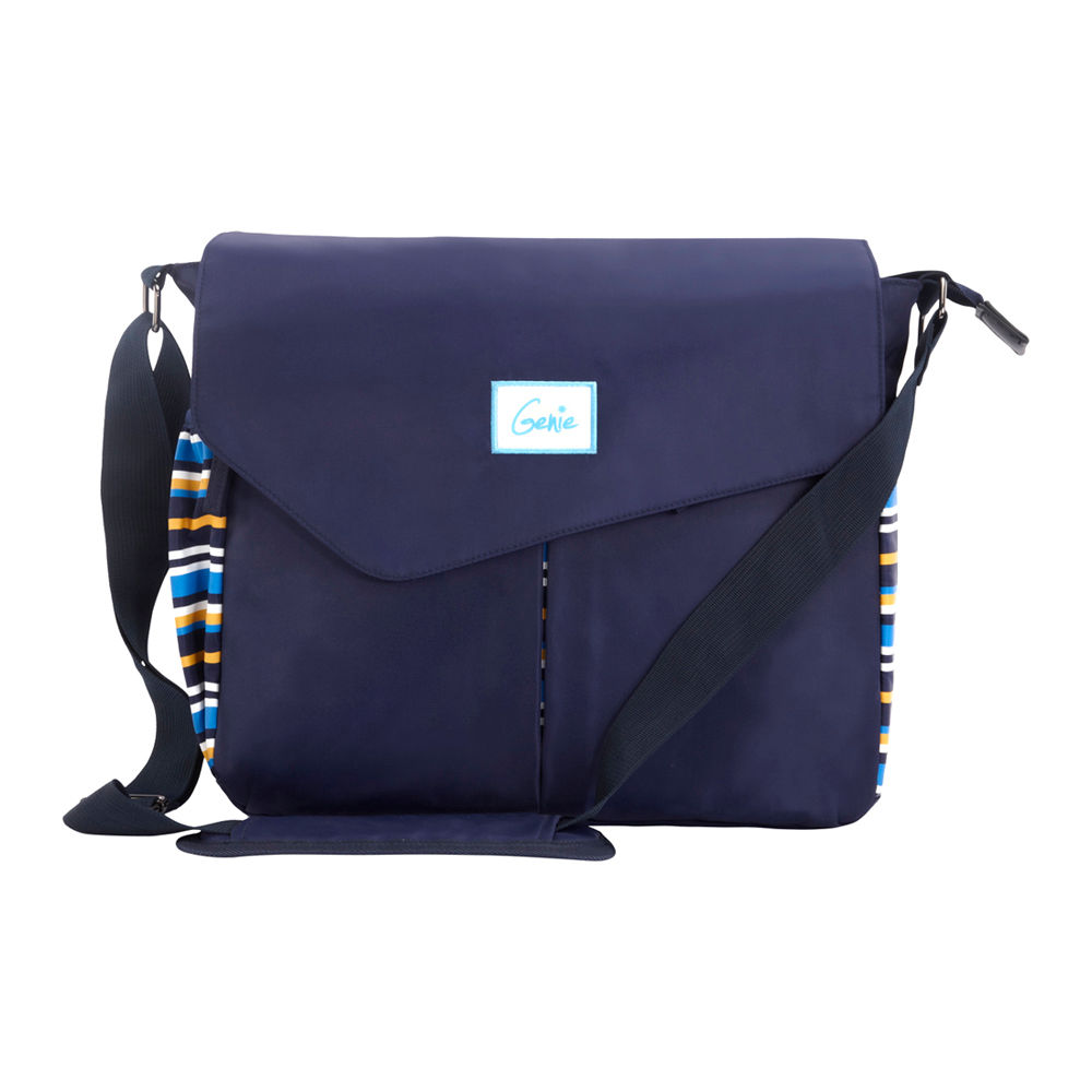 navy blue sling bag