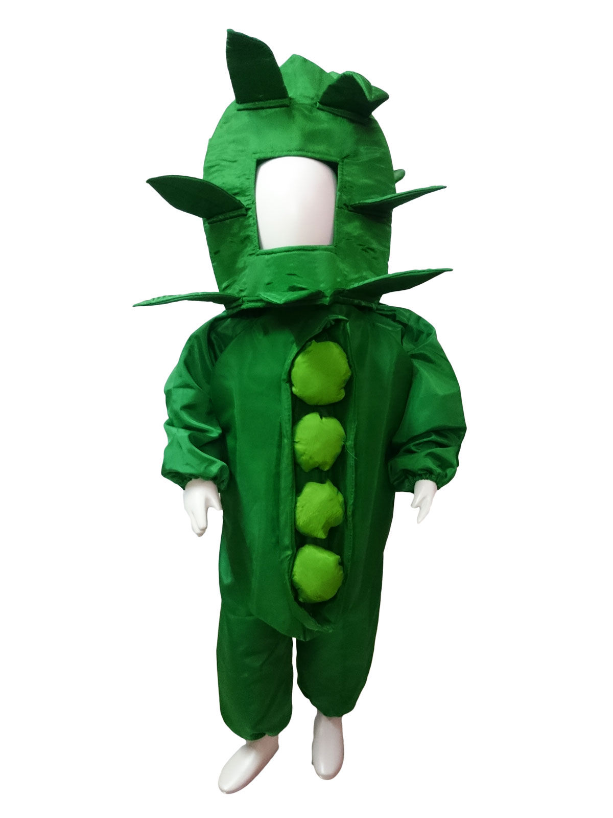 

green peas hari matar vegetable kids fancy dress costume costume