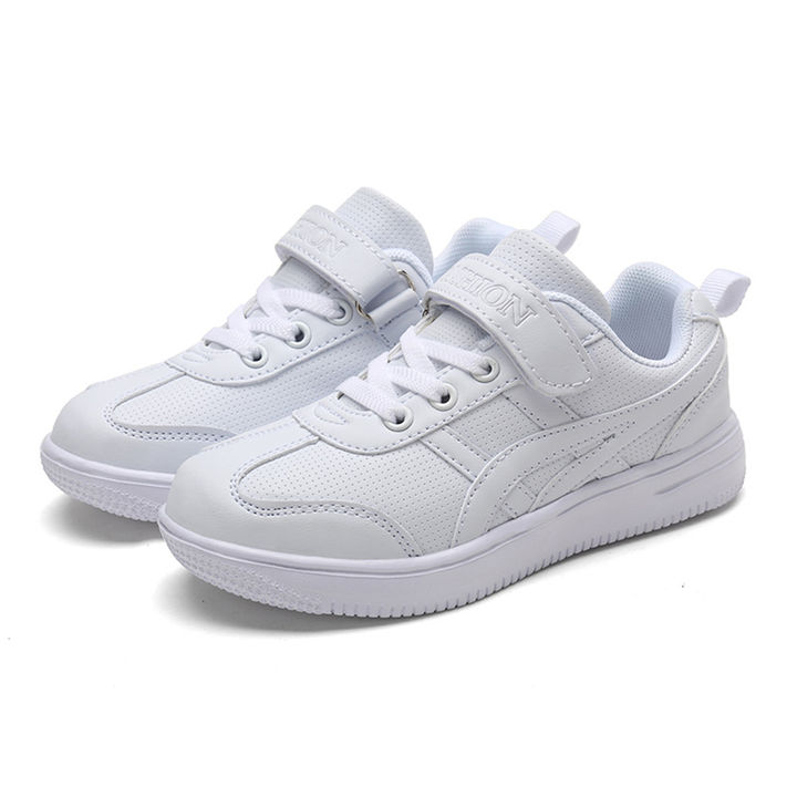 Buy With Fixed Lace Simply White School Shoes online @ ₹836 | Hopscotch