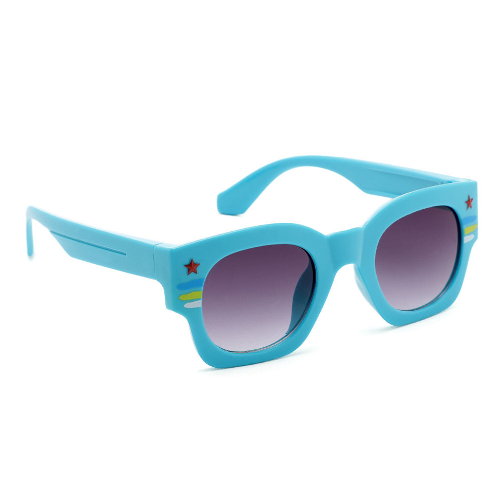 Blue fashion star sunglasses