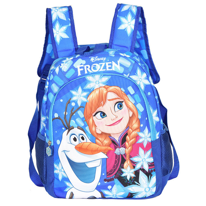 Buy Elsa Anna 2 In1 Reversible Blue School Bag 41 Cm Online