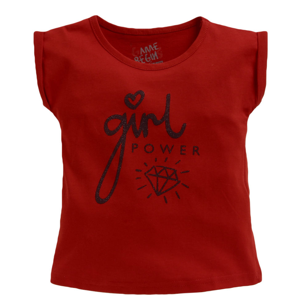 red t shirt for girl