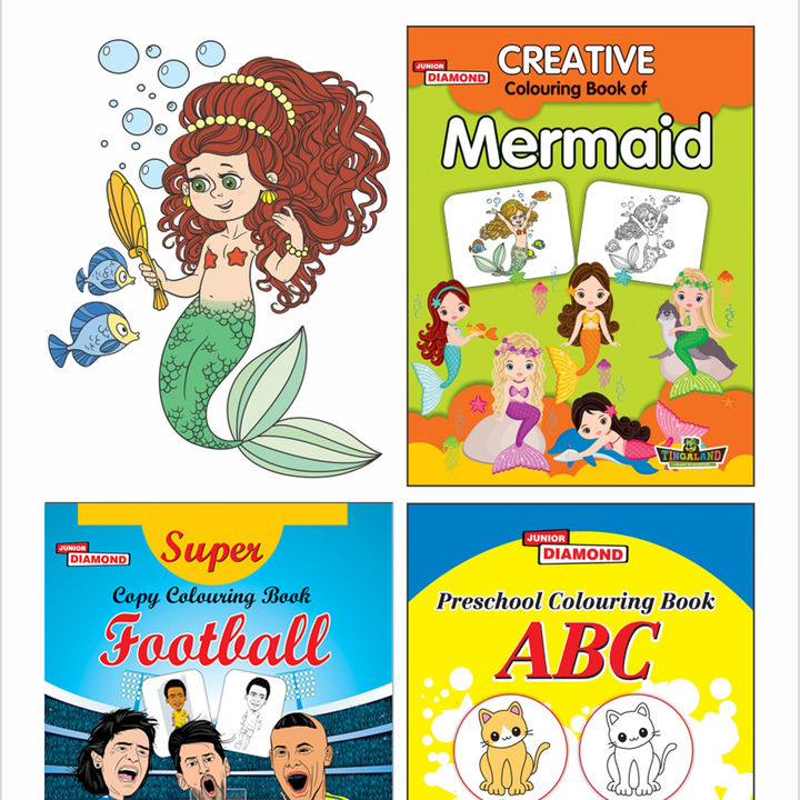 Buy Creative Colouring Book Set Of 3 Books 4 Online 120