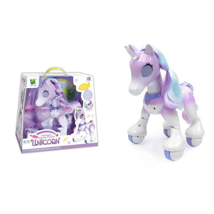 Buy Smart Intelligent Touch Induction Remote Control Unicorn Toys with