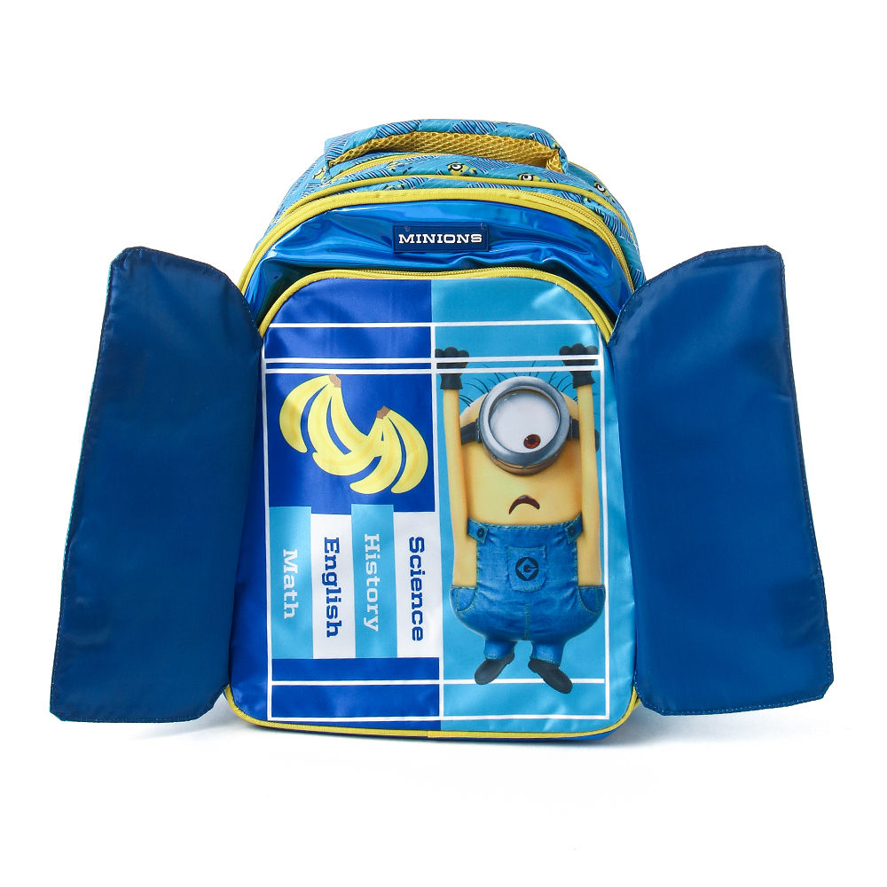 Minions Study Flap School Bag 36 cm : Feature and Review 