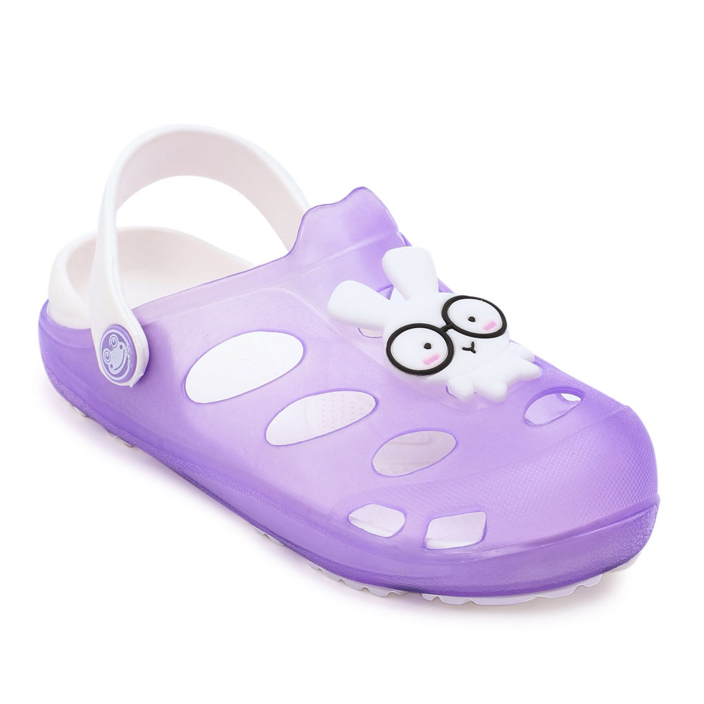 lavender clogs