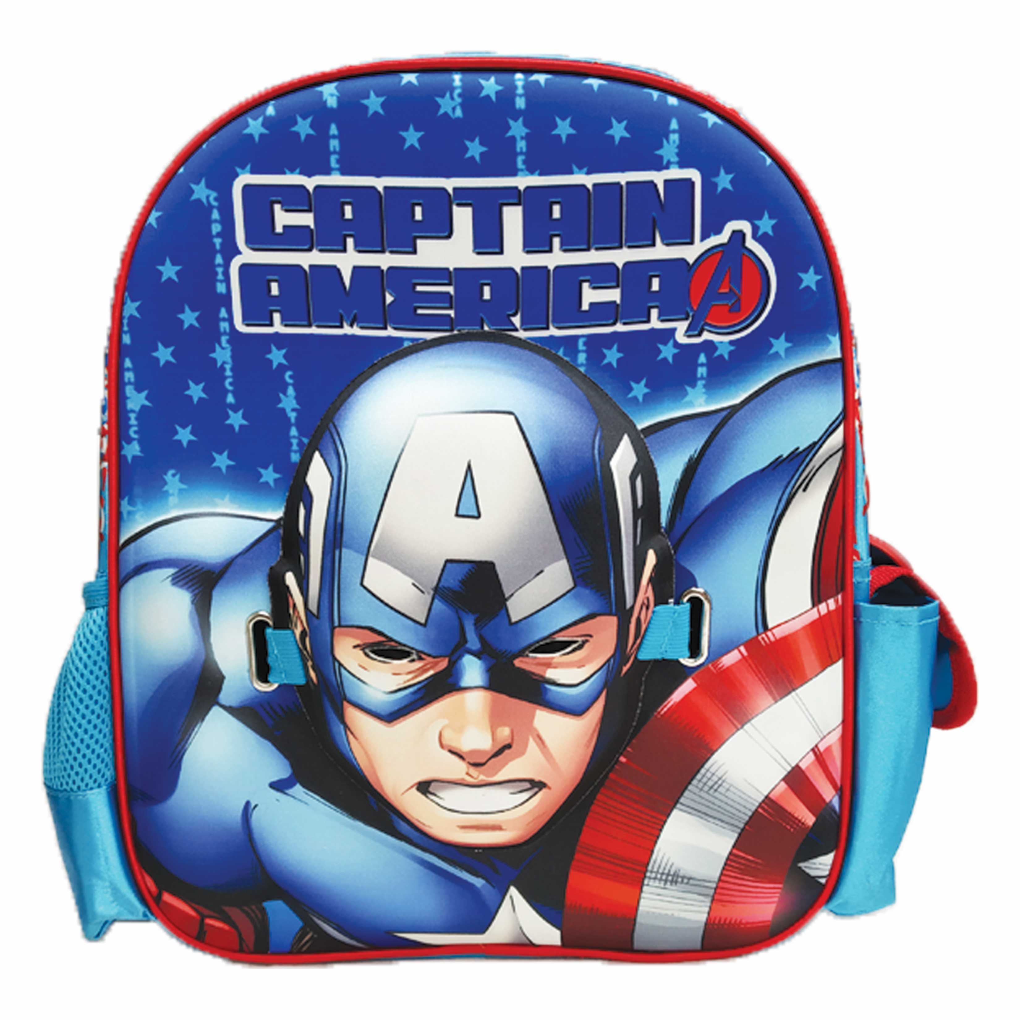 

captain america eva 3d mask school bag 36 cm