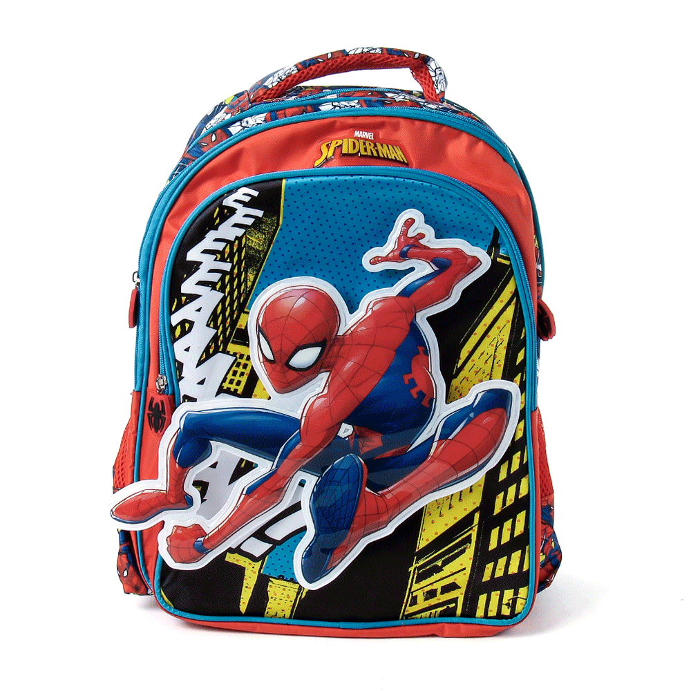 

carry your favorite superhero spiderman every day in a bag