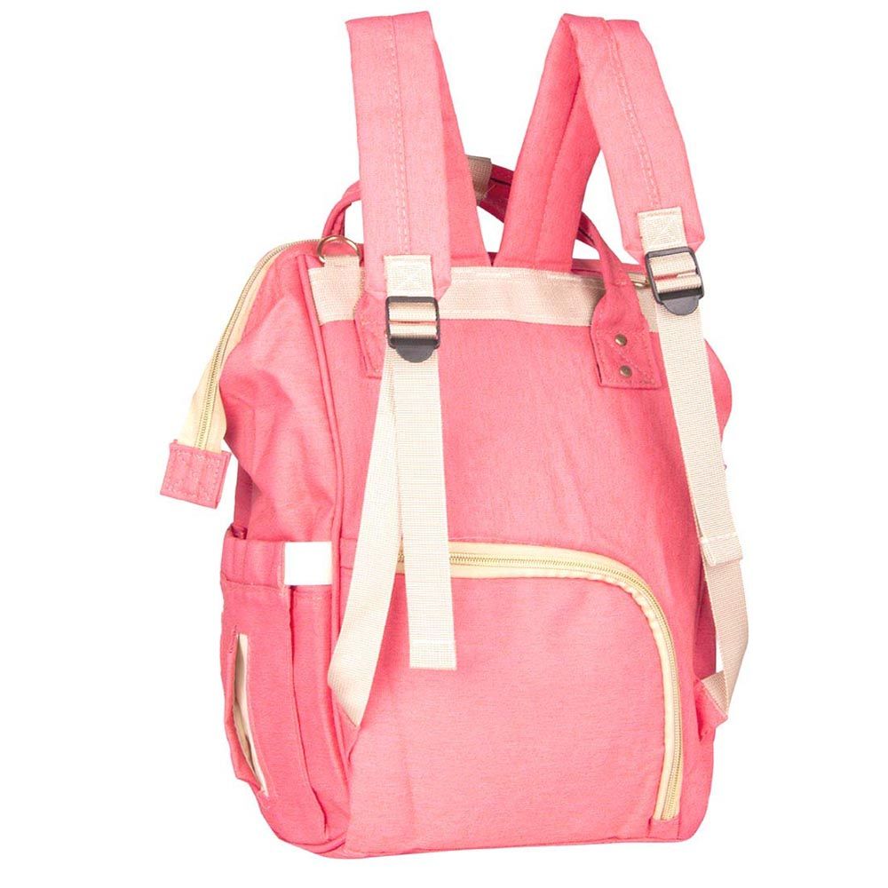 hot pink diaper bag backpack