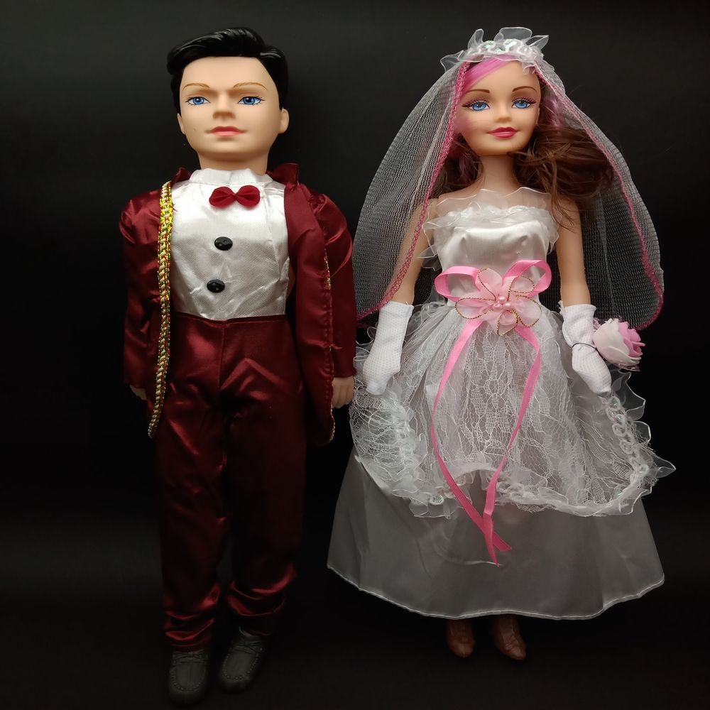 Bride and groom porcelain 2024 dolls