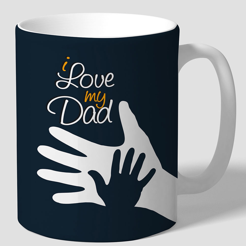 i love you dad mug