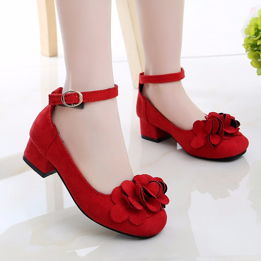 Buy Red Ankle Loop Mary Jane online 