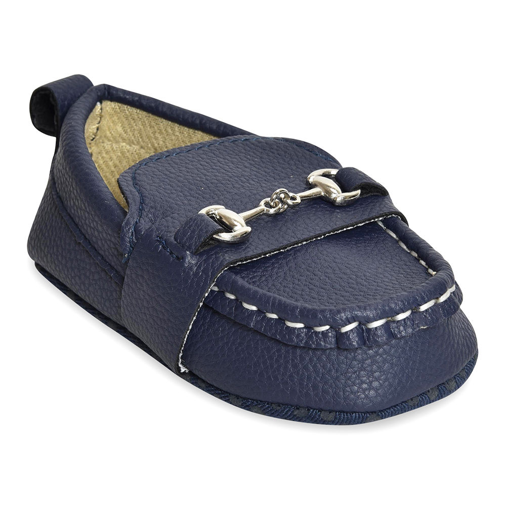 blue moccasins