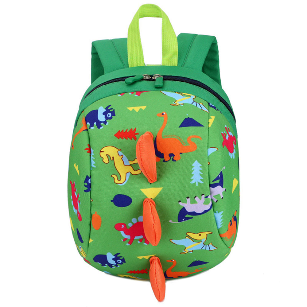 green dinosaur backpack