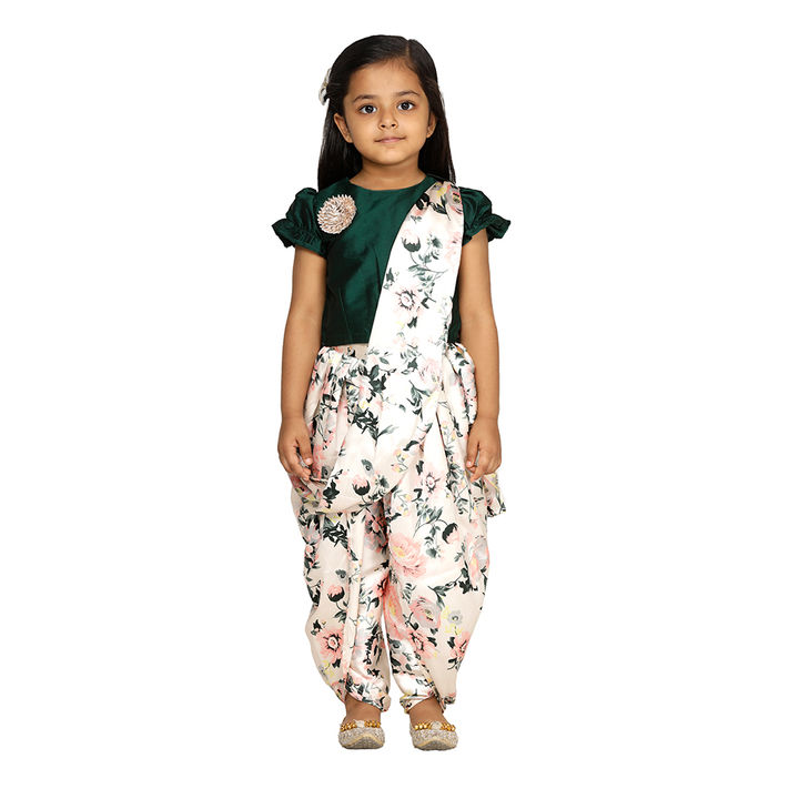 Shop Online Dhoti Saree With Choli At 1019