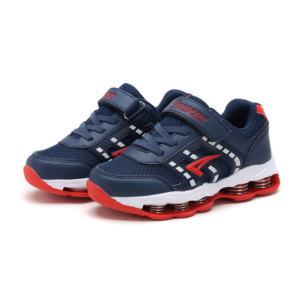 Shop Online Navy And Red Fixed Lace With Athletic Shoes at ₹1029