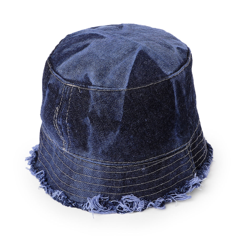 plain denim hat