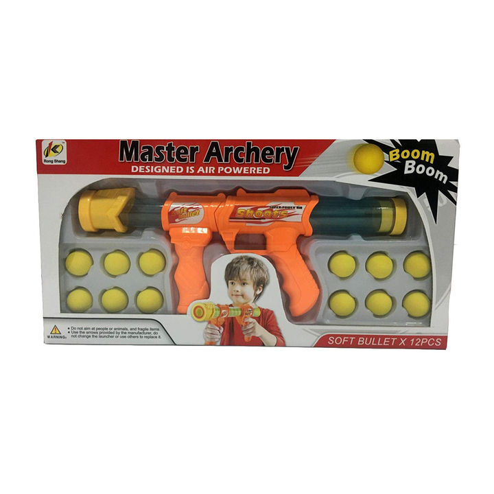 Shop Online Shooting Gun Toy Ball Shooter Blaster Gun Foam Shooter at ₹849