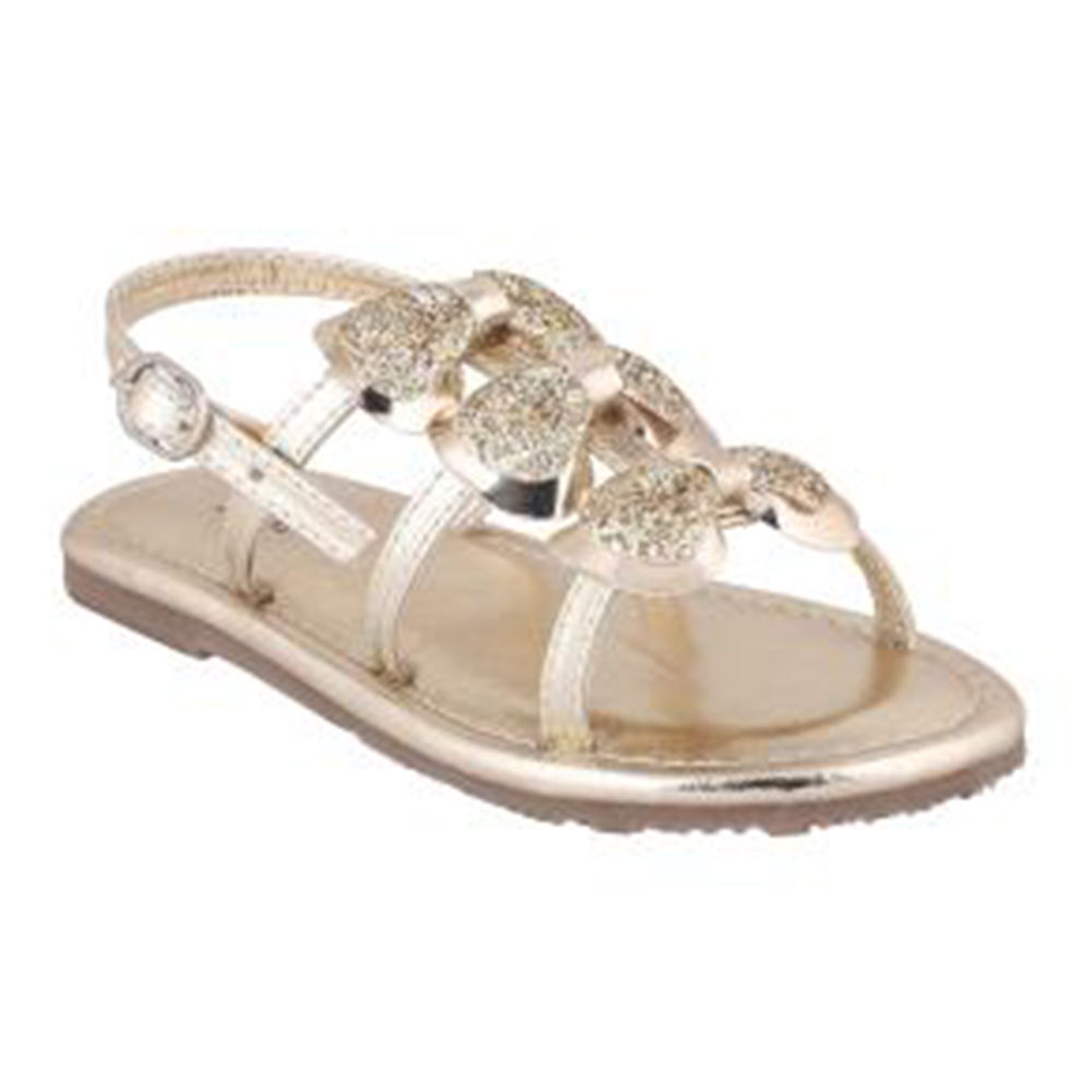 Womens Ladies Glitter Sparkle Bow Sliders Flat Sandals Slip On Summer Shoes