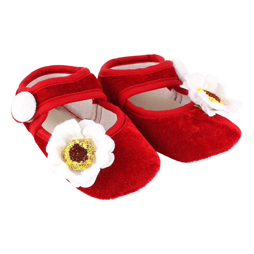 velvet baby shoes