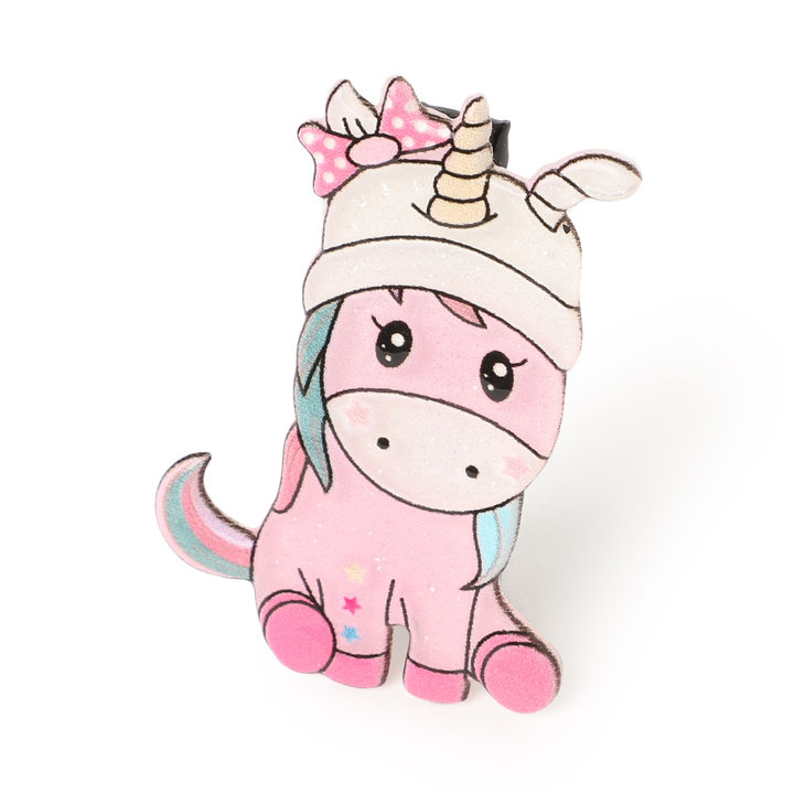 Buy Pink Cap With Bow Wear Unicorn Hair Clip Online 129