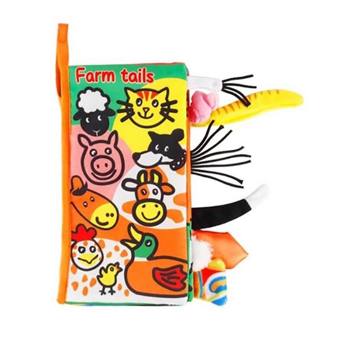Shop Online Animal Tails Cloth Book Farm Tails Cloth Book at ₹750