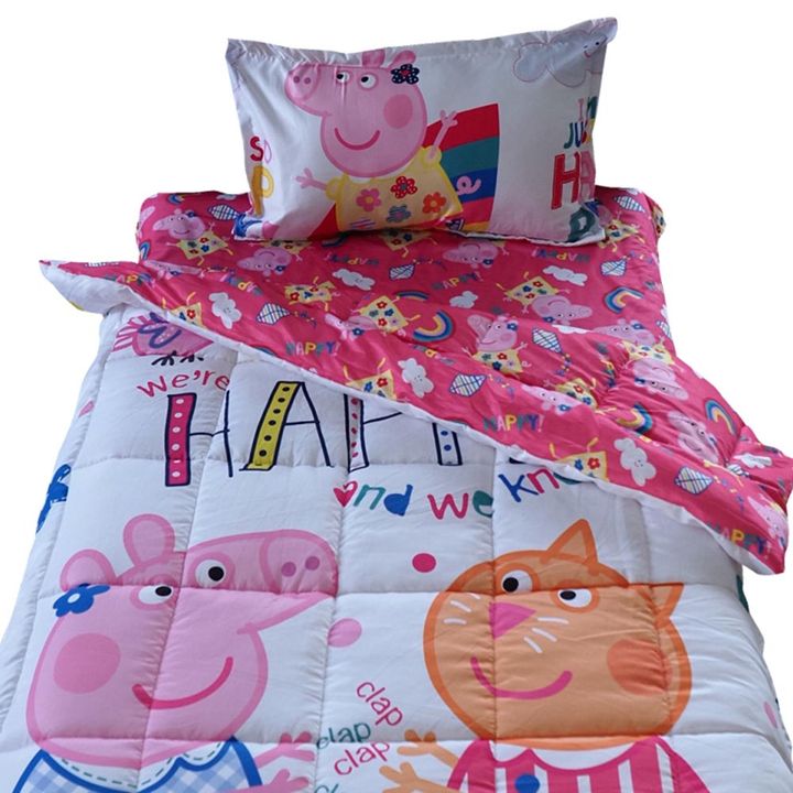 Shop Online Peppa Pig Comforter Set at ₹2299