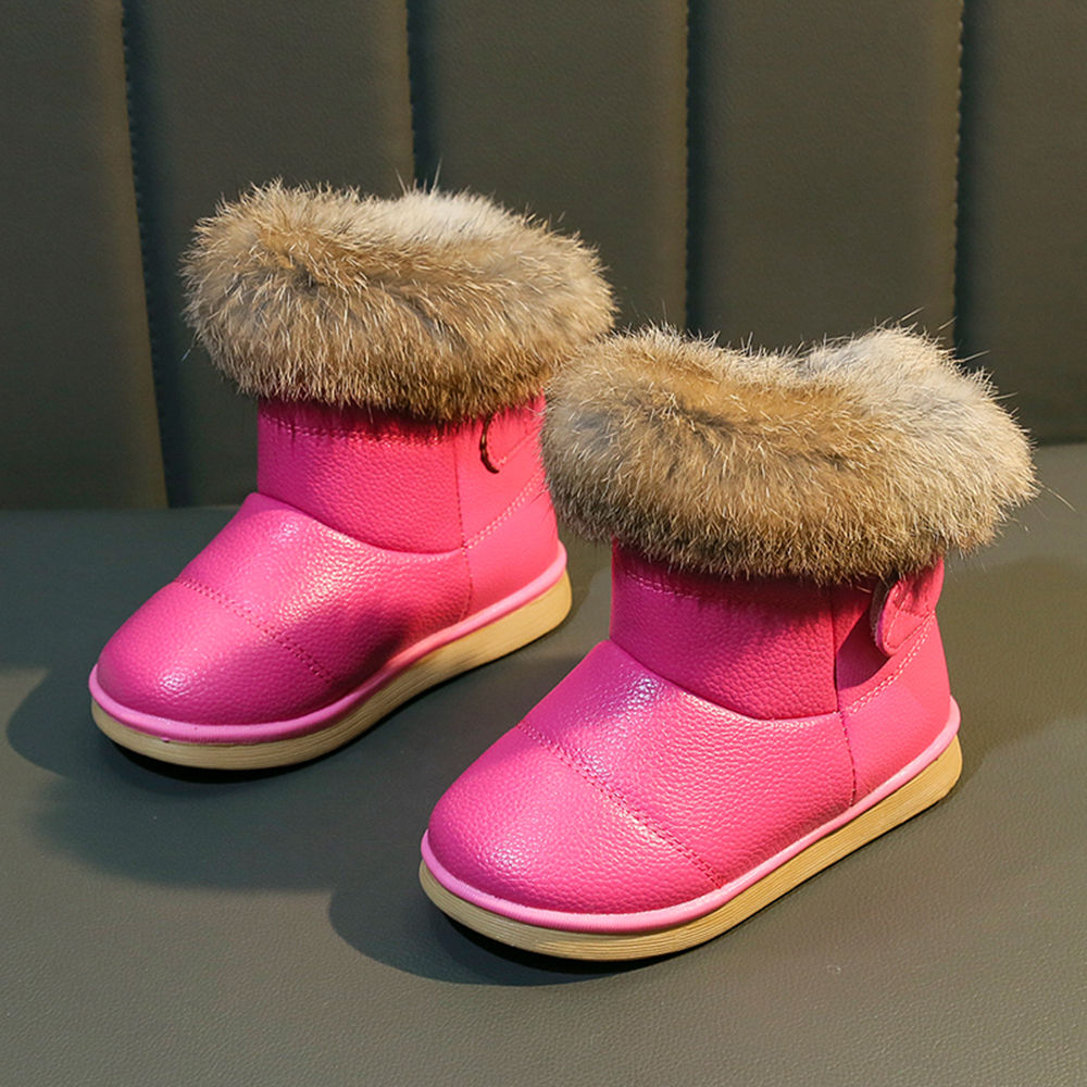 peach boots