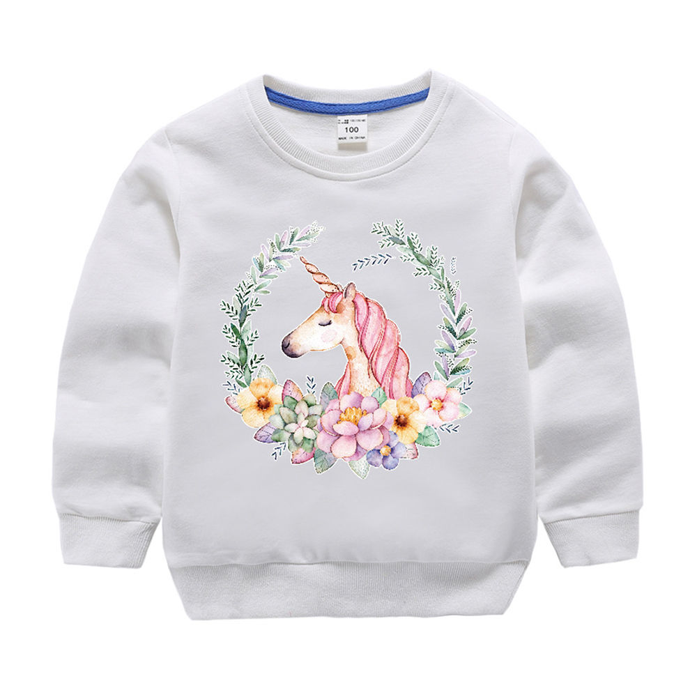 unicorn print sweatshirt
