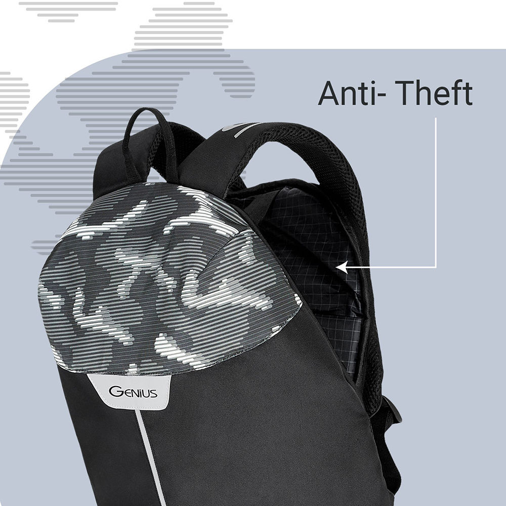 safari anti theft backpack