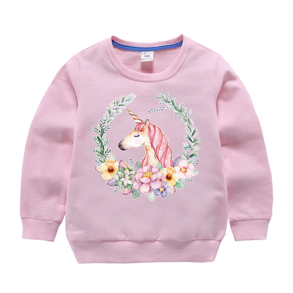 unicorn print sweatshirt