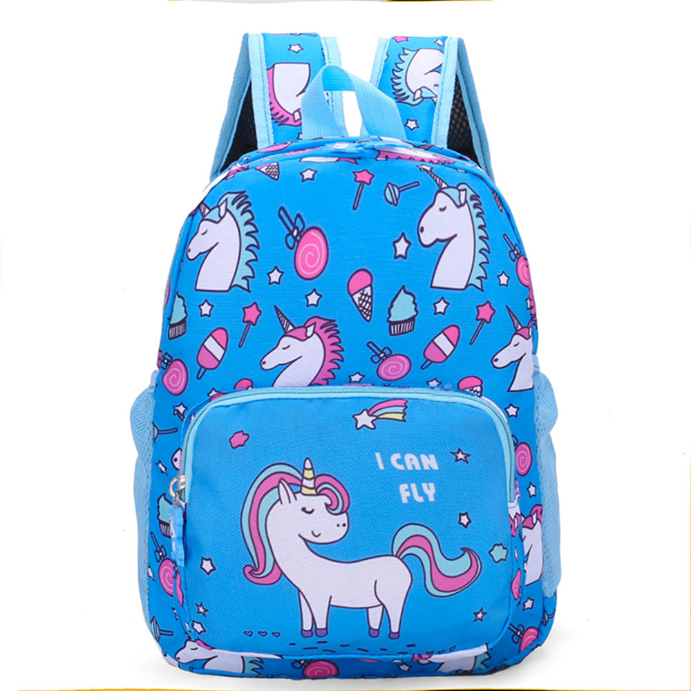 unicorn print backpack