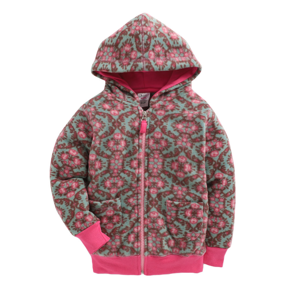 pink floral hoodie