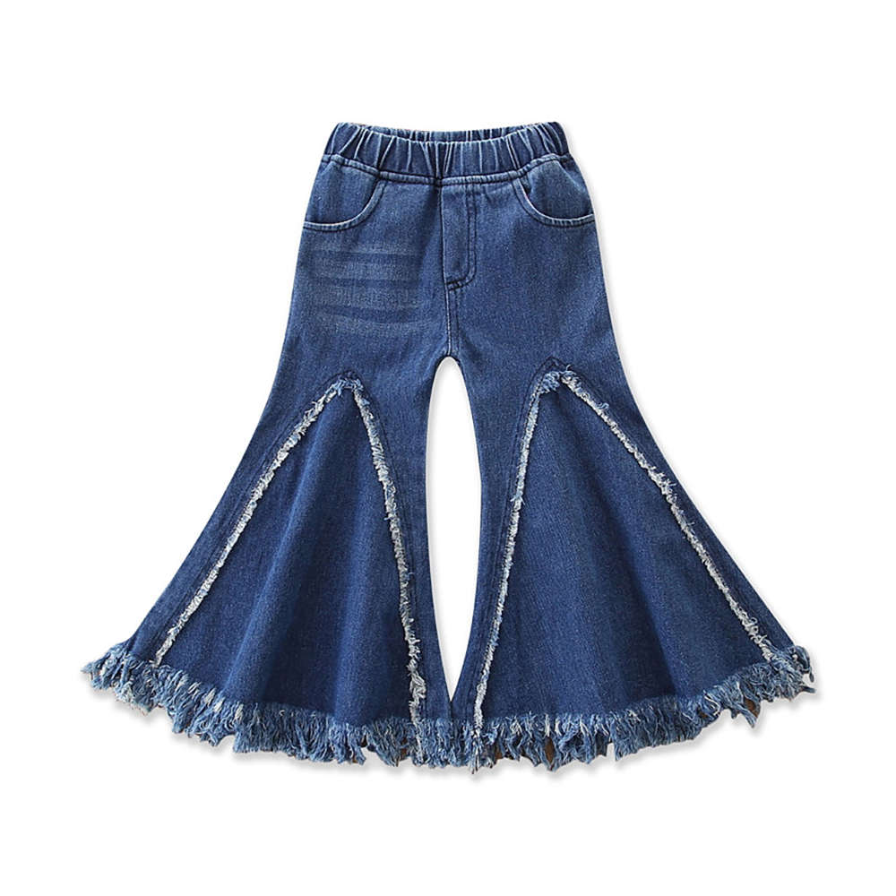 Girls Bell Bottom Jeans Elatice Waist Vintage Stretchy Blue Denim Flare  Pants 3-12 yrs (Light Blue, 10-11 Years) : : Clothing, Shoes &  Accessories